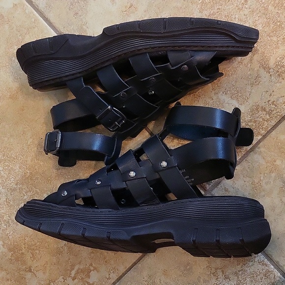 Free People Gia Fisherman Gladiator Sandals EUC - Picture 7 of 10